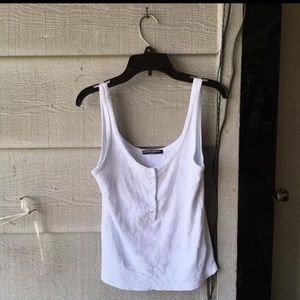 Brandy Melville white tank